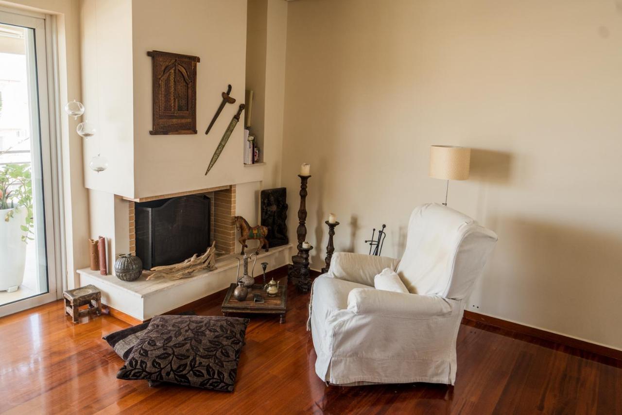 Family Getaway, Spacious And Luxurious, Sea View, Terrace, Next To Voula Beach, 20Min From Center Athen Eksteriør bilde